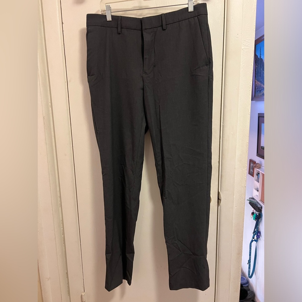34x32 slim fit gray dress pants